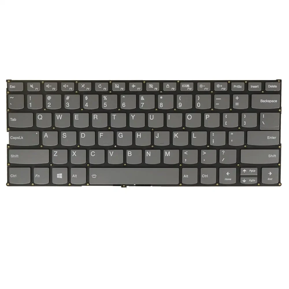 Keyboard Lenovo IdeaPad 530-14IKB US Grey Without Frame