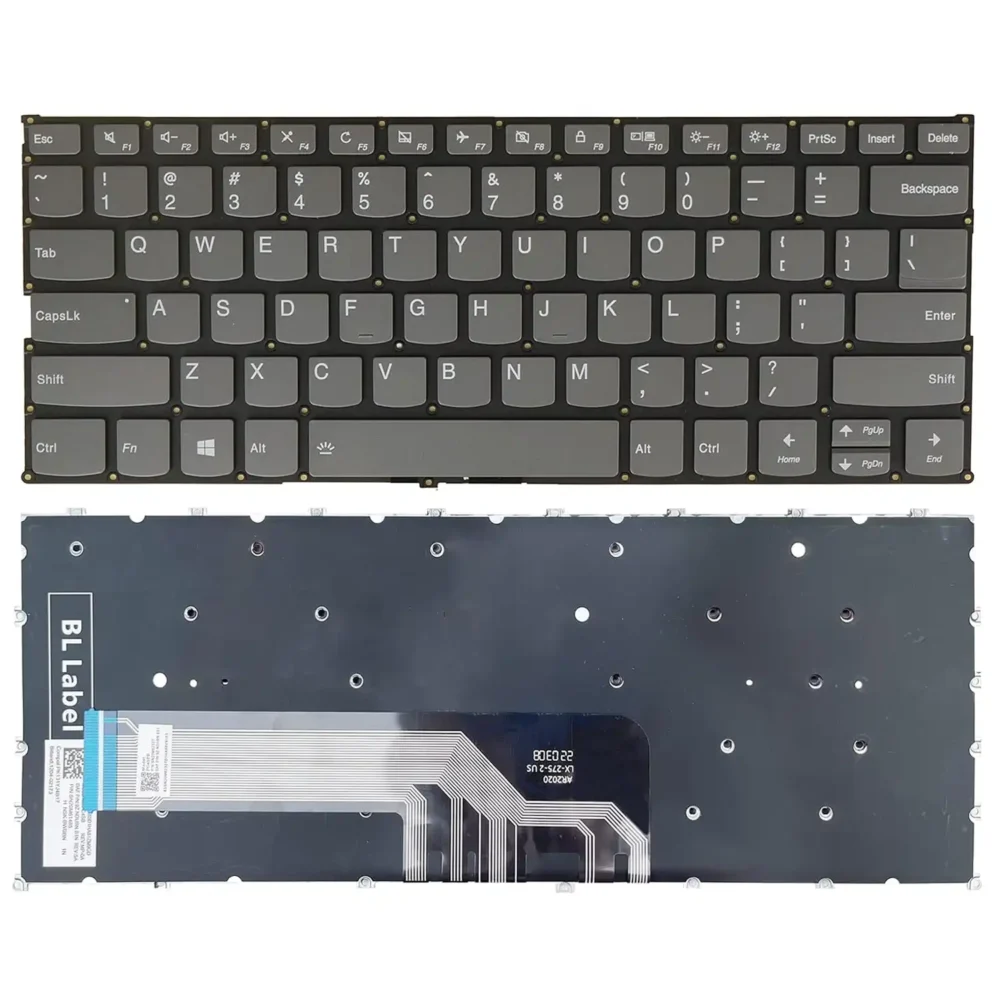 Keyboard Lenovo IdeaPad 530-14IKB US Grey Without Frame - Image 3