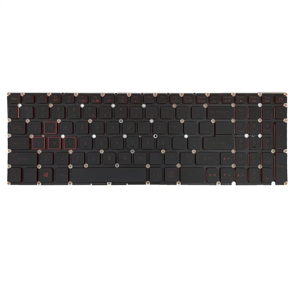 Keyboard Acer Nitro 5 AN515-5 US Red Without Frame & With Backlit