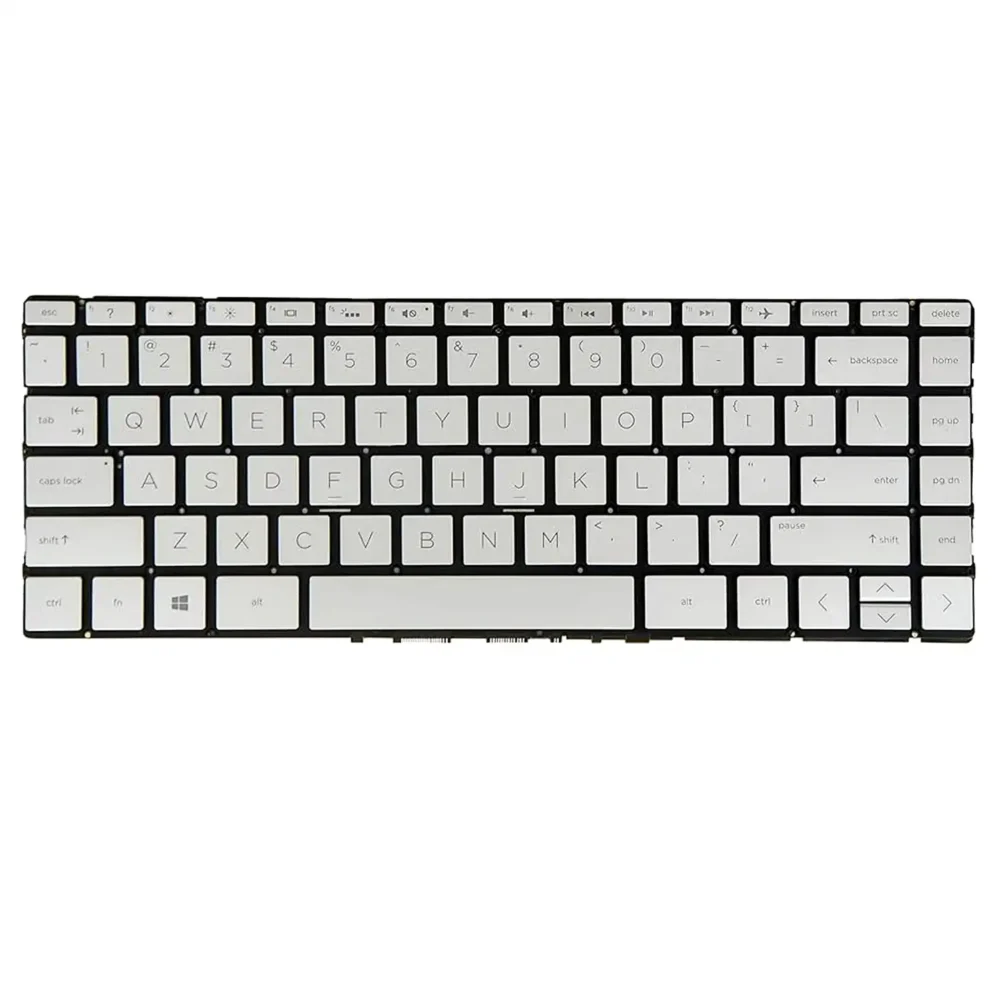 Keyboard HP Spectre X360 15-AP US Silver Without Frame & With Backlit