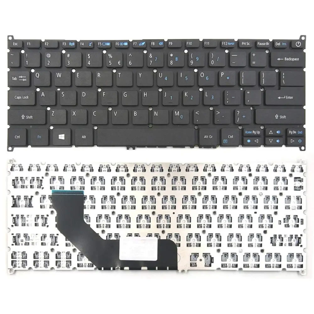 Keyboard Acer Swift 5 SF514-51 US Black Without Frame - Image 3