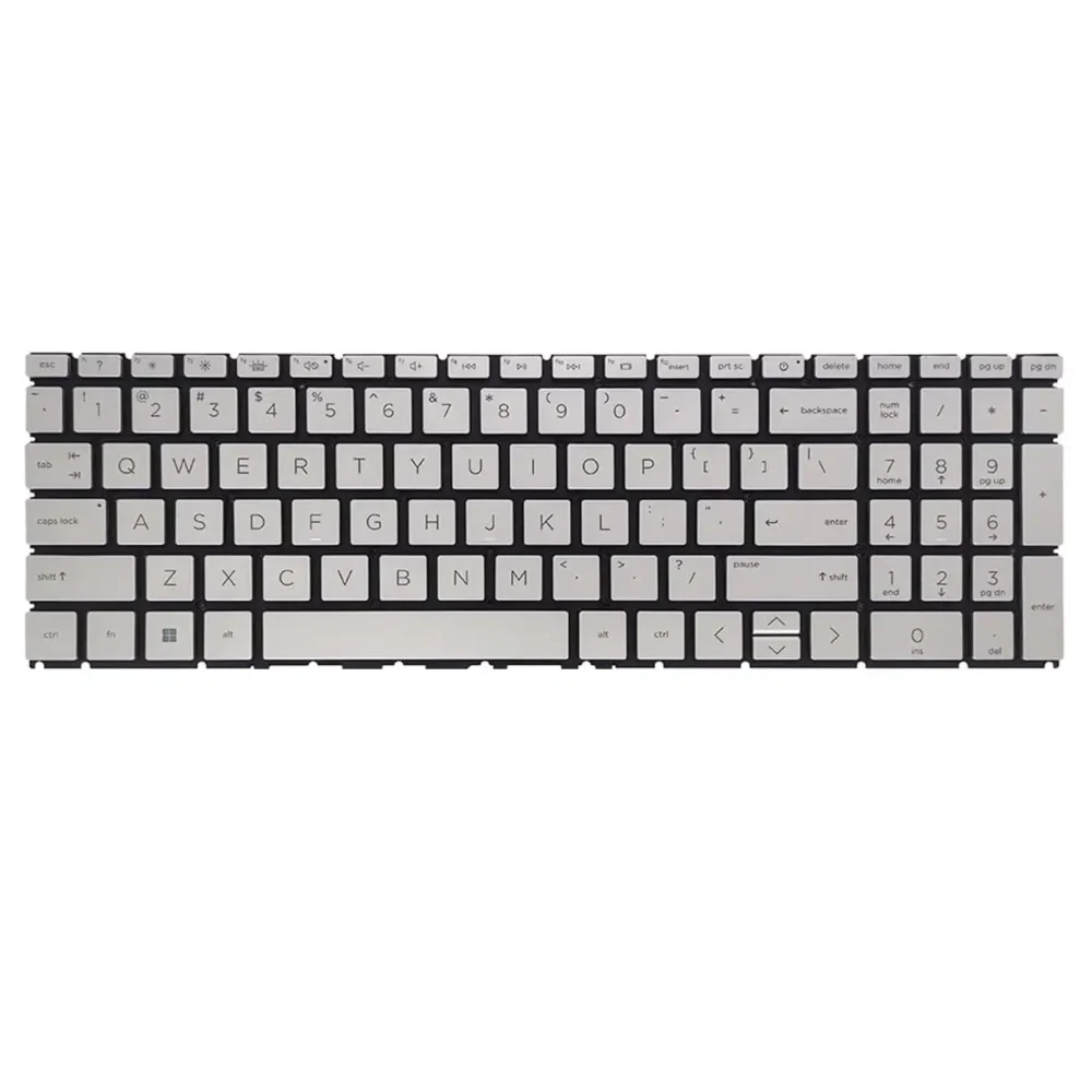 Keyboard HP Pavilion 15-EG US Silver Without Frame & With Backlit
