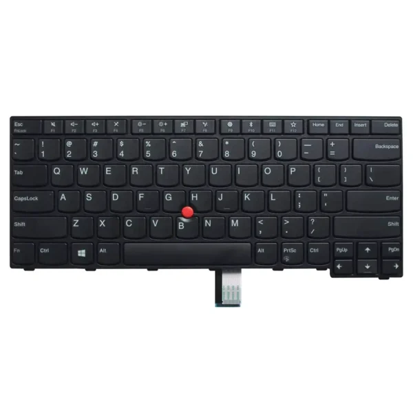 Keyboard Lenovo ThinkPad E470 US Black Frame With Pointer
