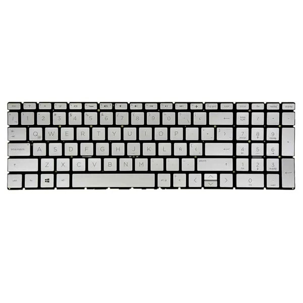 Keyboard HP Pavilion 15-DA US Silver Without Frame & Backlit