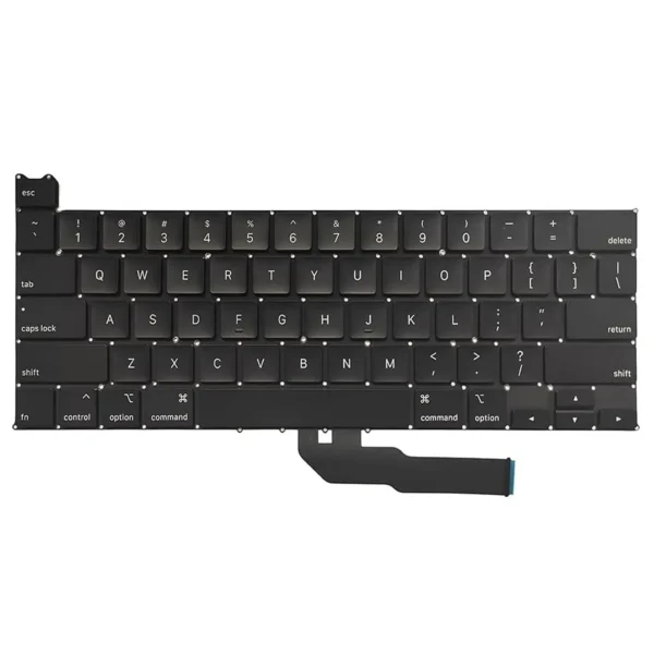 Keyboard Apple MacBook Pro A2251 US Black Without Frame & Backlit