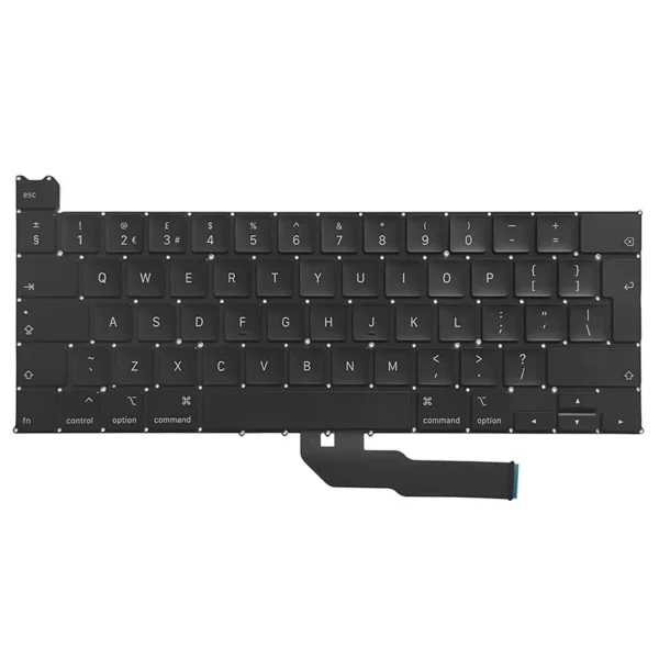 Keyboard Apple MacBook Pro A2251 UK Black Without Frame & Backlit