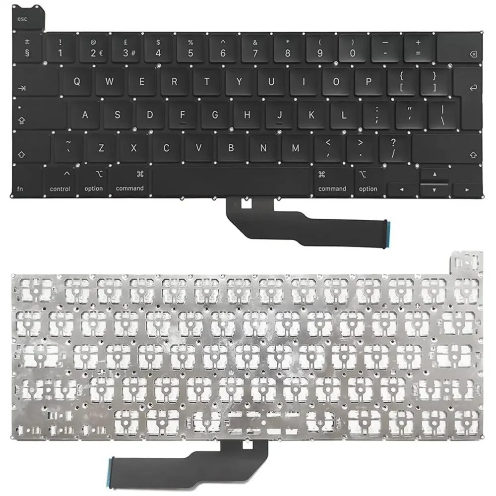 Keyboard Apple MacBook Pro A2251 UK Black Without Frame & Backlit - Image 3