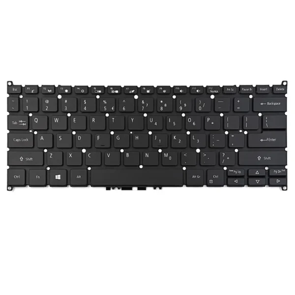 Keyboard Acer 5 Spin SP513-52N US Black Without Frame