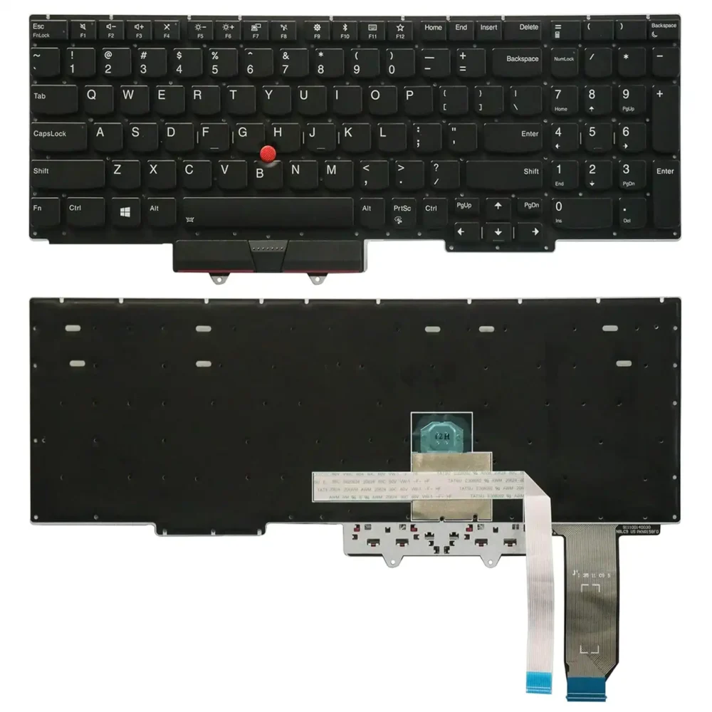 Keyboard Lenovo ThinkPad Edge 15 2nd Gen US Black Frame With Pointer & Without Backlit - Image 3