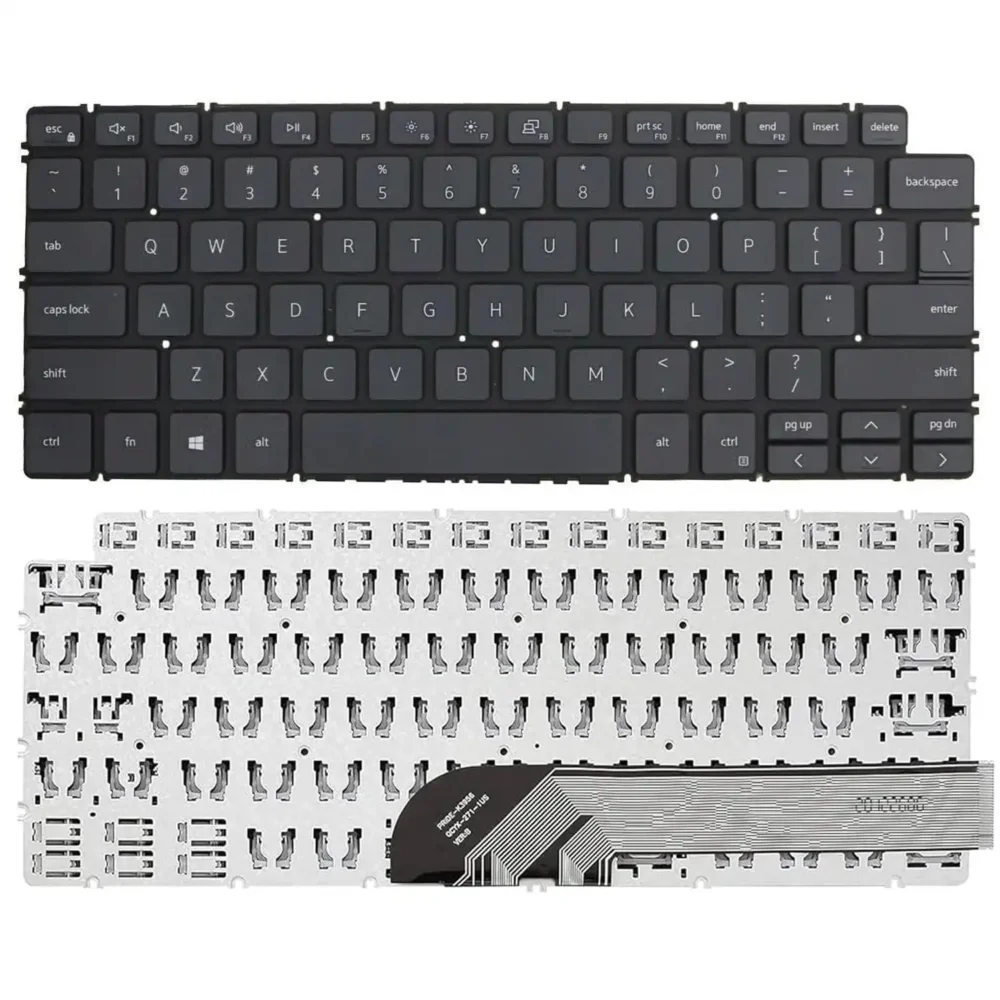 Keyboard Dell Inspiron 13 7391 US Black Without Frame & Backlit - Image 3