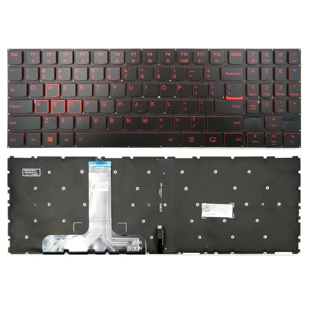 Keyboard  Lenovo Legion Y530-15ICH US Red Without Frame & With Backlit - Image 3