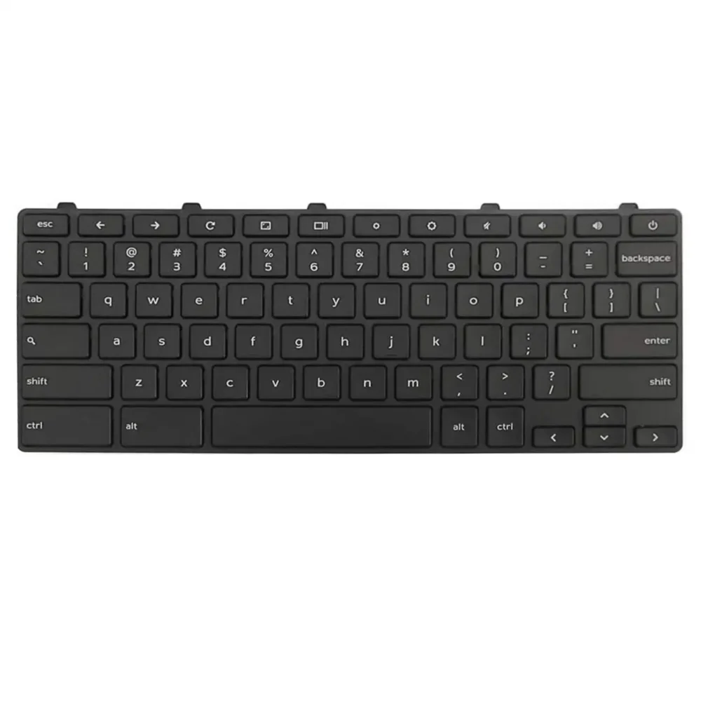 Keyboard Dell Chromebook 11 3380 US Black Frame