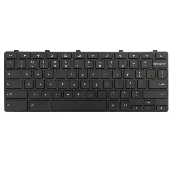 Keyboard Dell Chromebook 11 3380 US Black Frame
