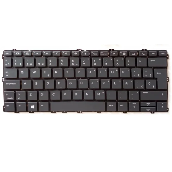 Keyboard HP EliteBook x360 1030 G2 UK Black Without Frame & With Backlit