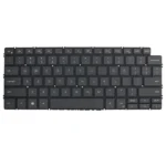 Keyboard Dell Inspiron 13 7391 US Black Without Frame & With Backlit