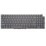 Keyboard Dell Inspiron 5593 US Grey Without Frame & With Backlit