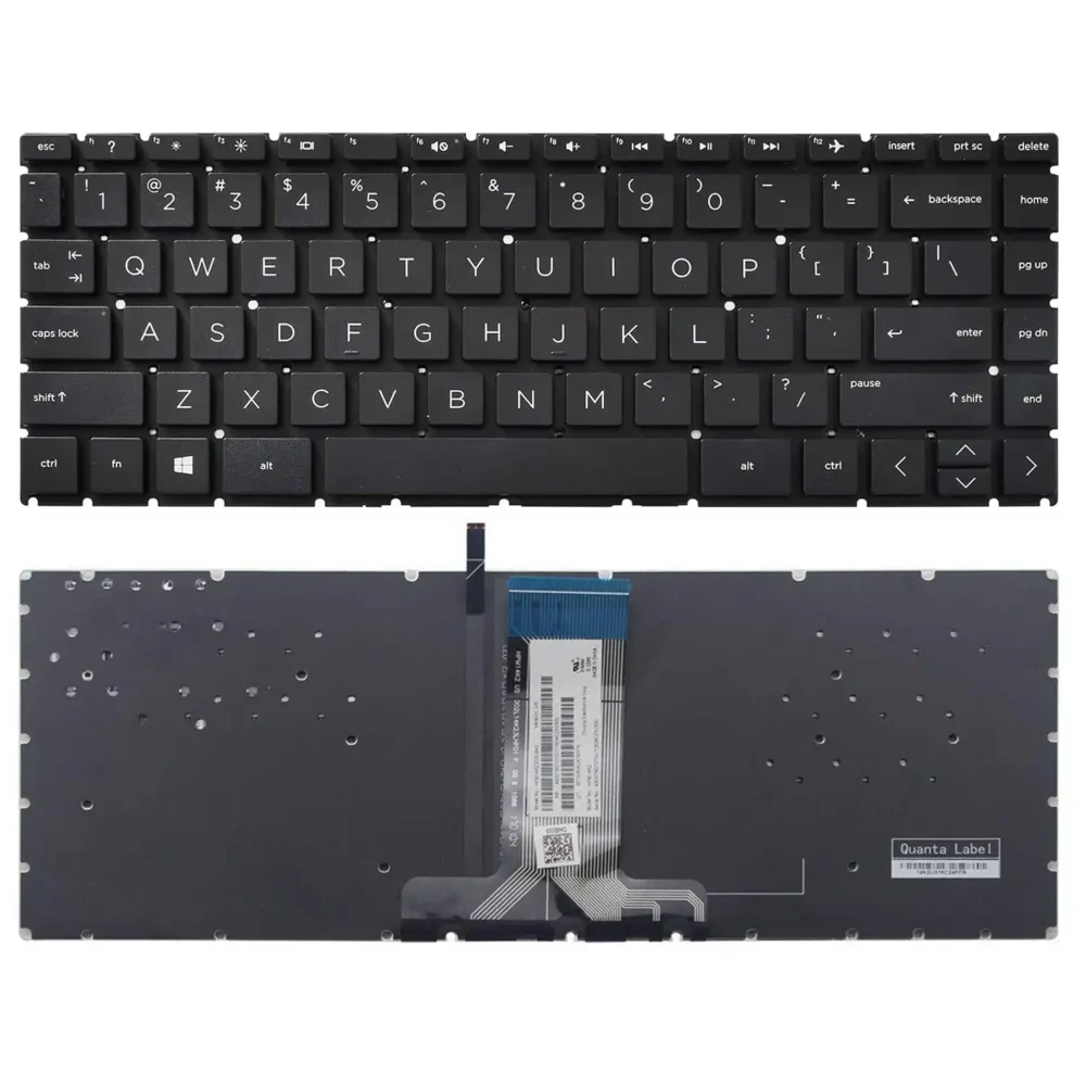 Keyboard HP Pavilion 14-CD US Black Without Frame & With Backlit - Image 3