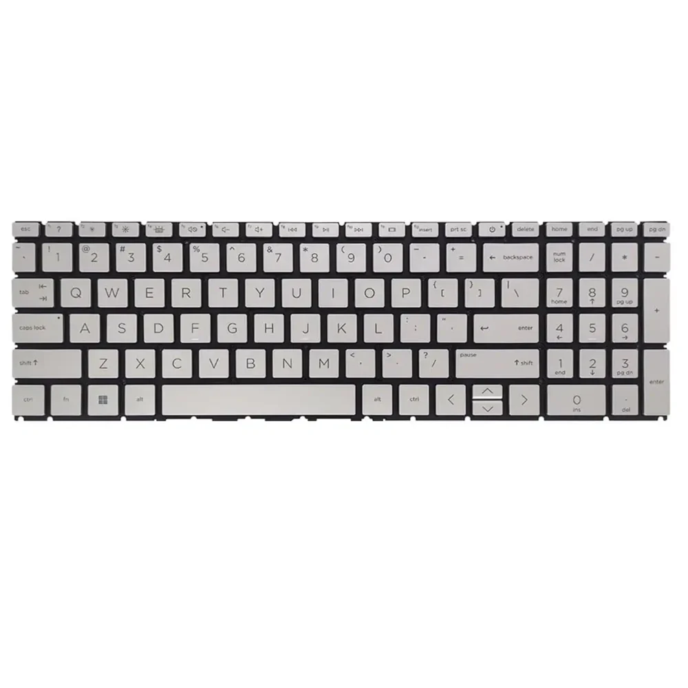 Keyboard HP Pavilion 15-EG US Silver Without Frame & Backlit