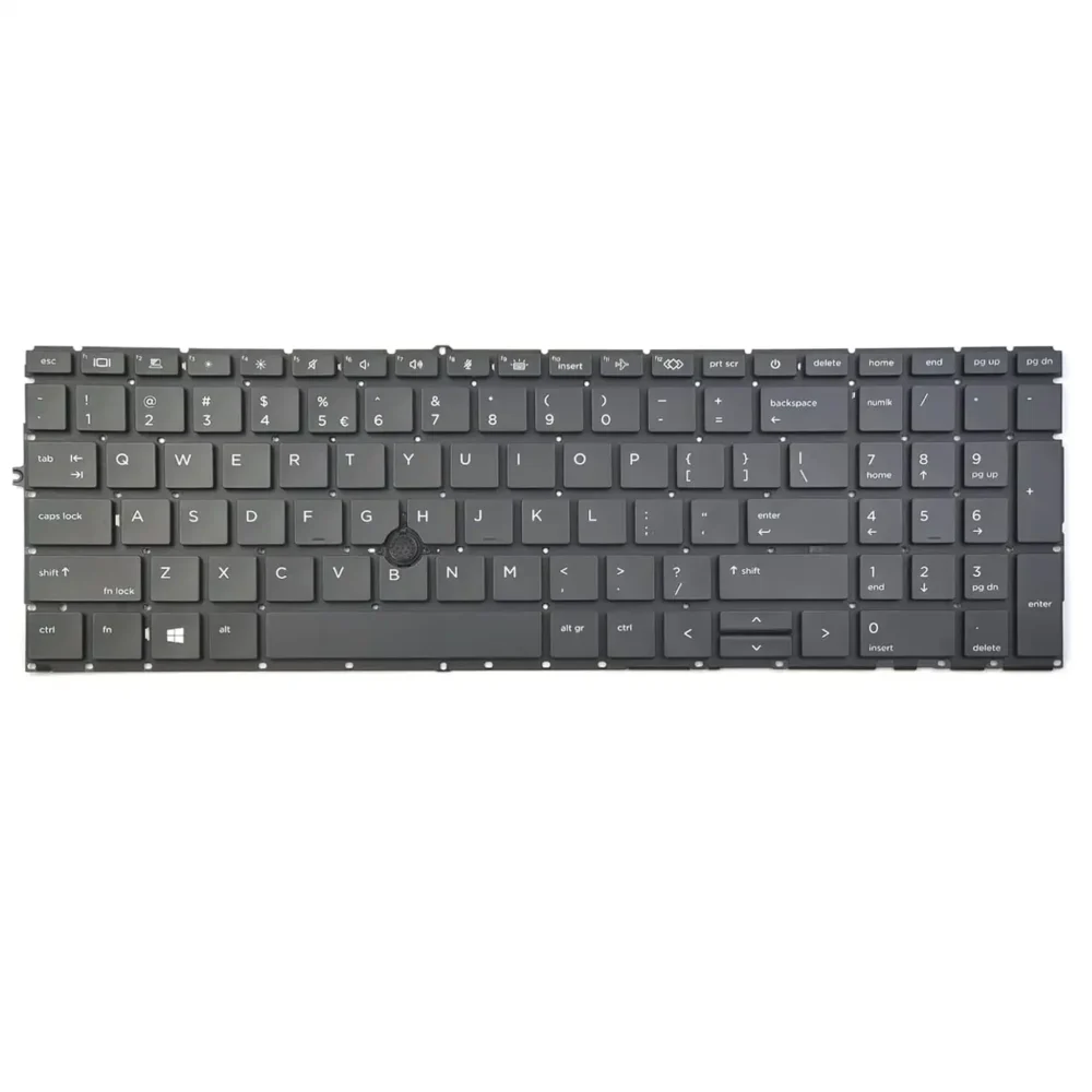 Keyboard HP EliteBook 850 G7 US Black Frame With Pointer & Backlit