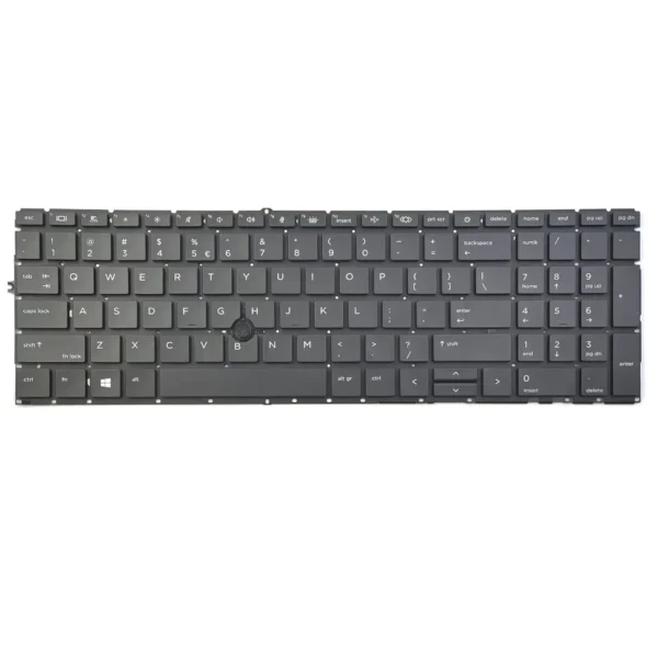 Keyboard HP EliteBook 850 G7 US Black Frame With Pointer & Backlit