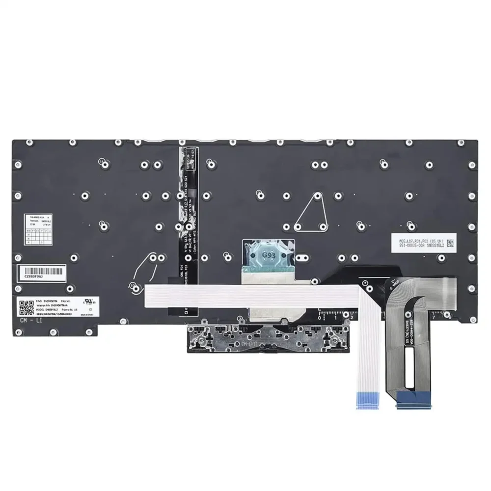 Keyboard Lenovo ThinkPad T490s US Black Frame With Pointer & Backlit - Image 2