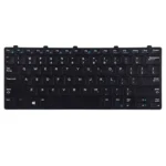 Keyboard Dell Latitude 3180 US Black Without Frame & Backlit