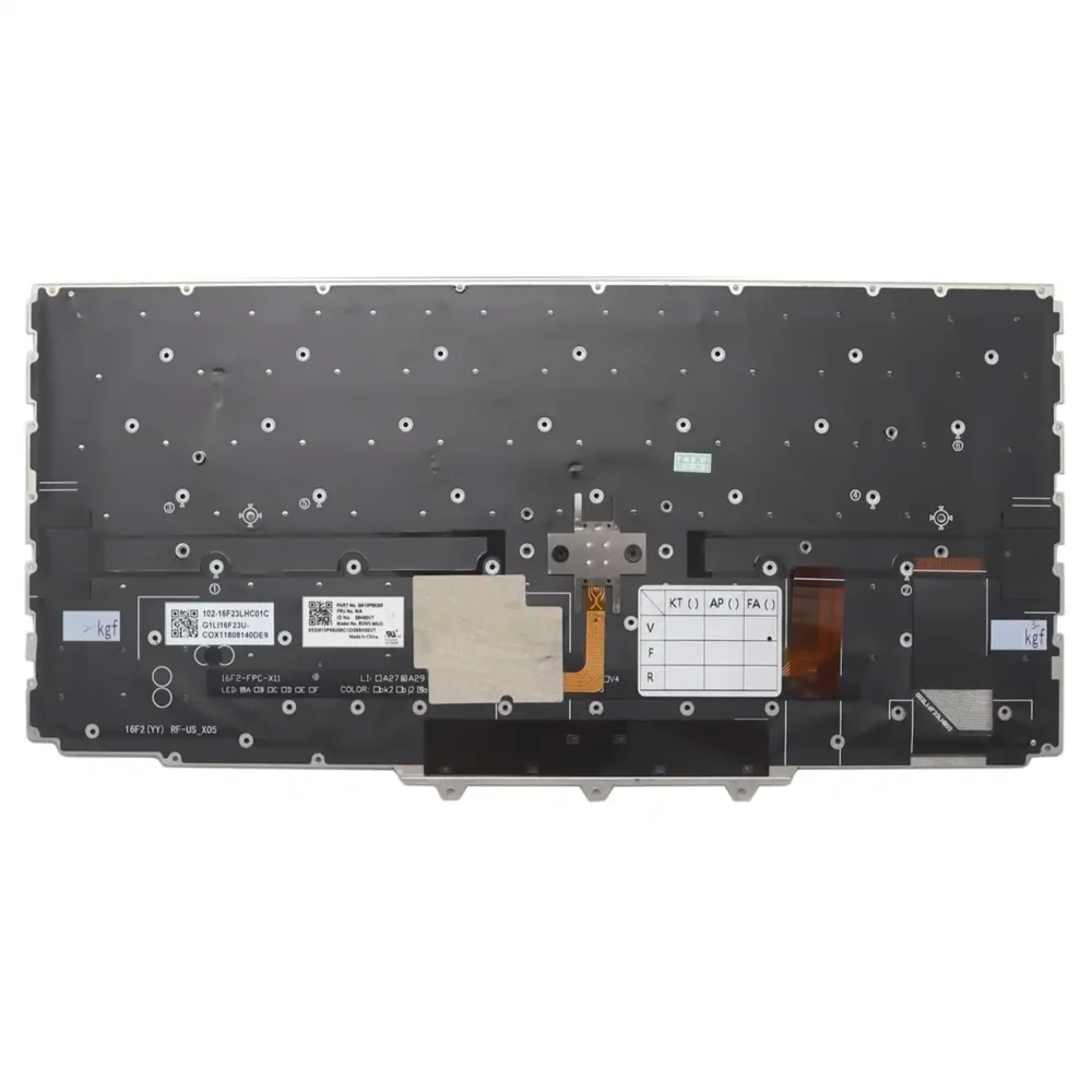 Keyboard Lenovo ThinkPad X1 Yoga 2nd Gen US Black Without Frame With Pointer & Backlit - Image 2