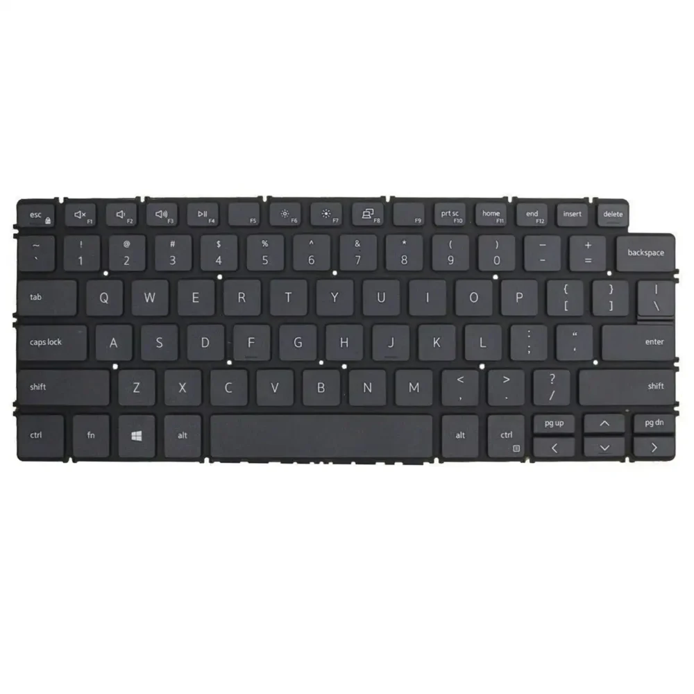 Keyboard Dell Inspiron 13 7391 US Grey Without Frame & Backlit