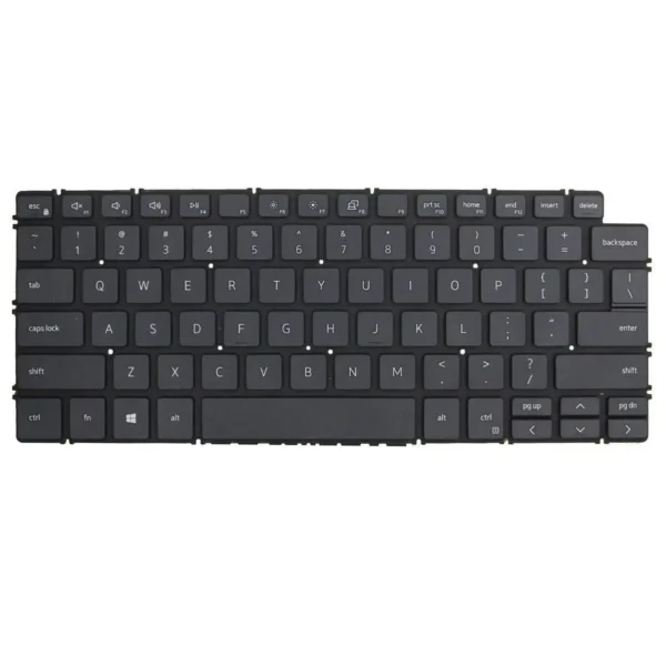 Keyboard Dell Inspiron 13 7391 US Grey Without Frame & Backlit