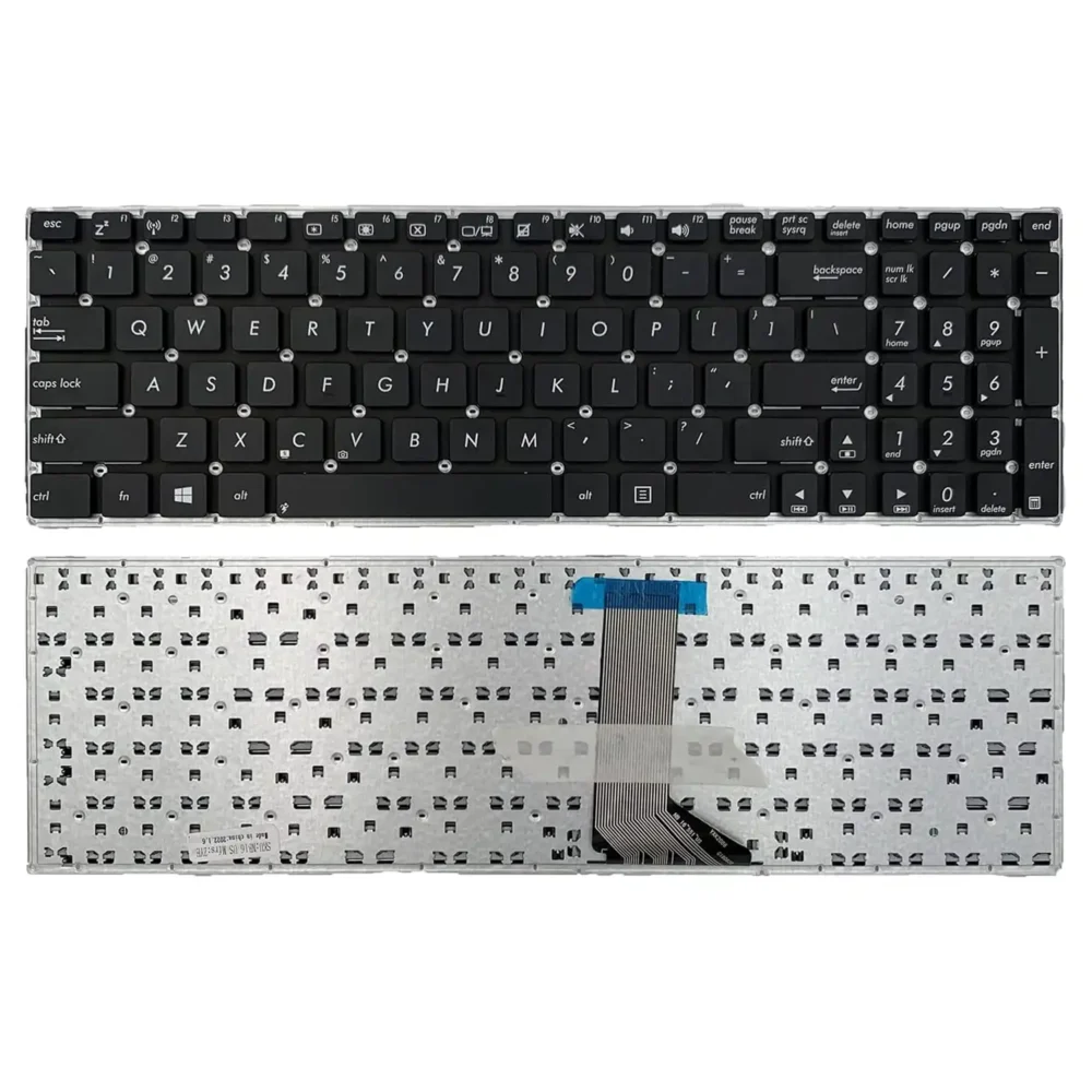 Keyboard ASUS X551C US Black Without Frame - Image 3