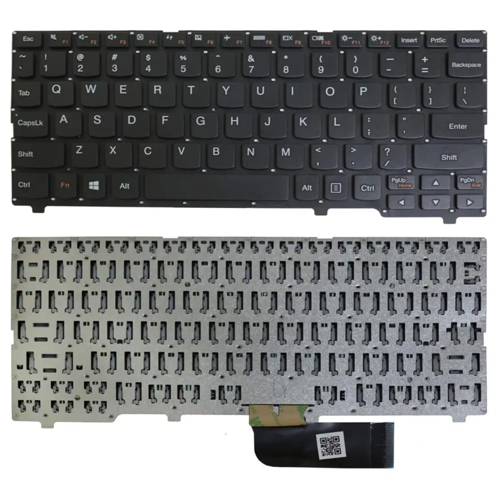 Keyboard Lenovo IdeaPad 100S-11IBY US Black Without Frame - Image 3