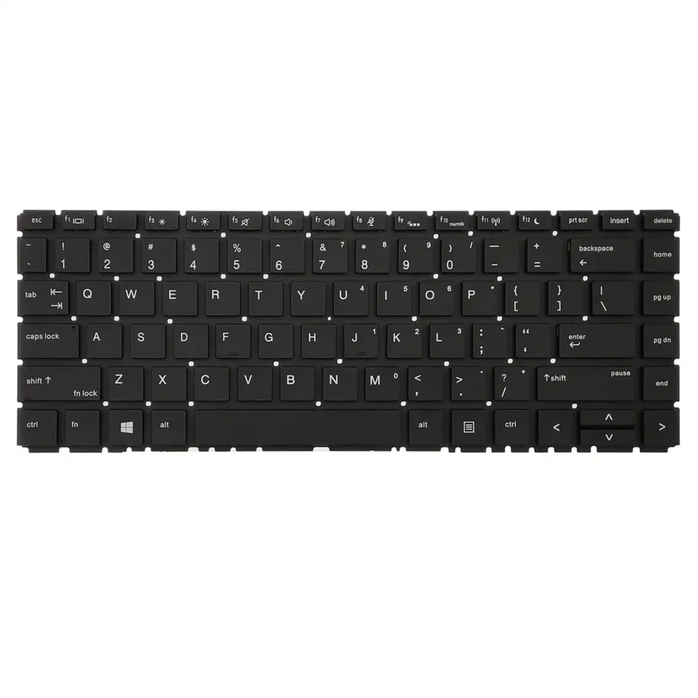 Keyboard HP ProBook 440 G7 US Black Without Frame & With Backlit