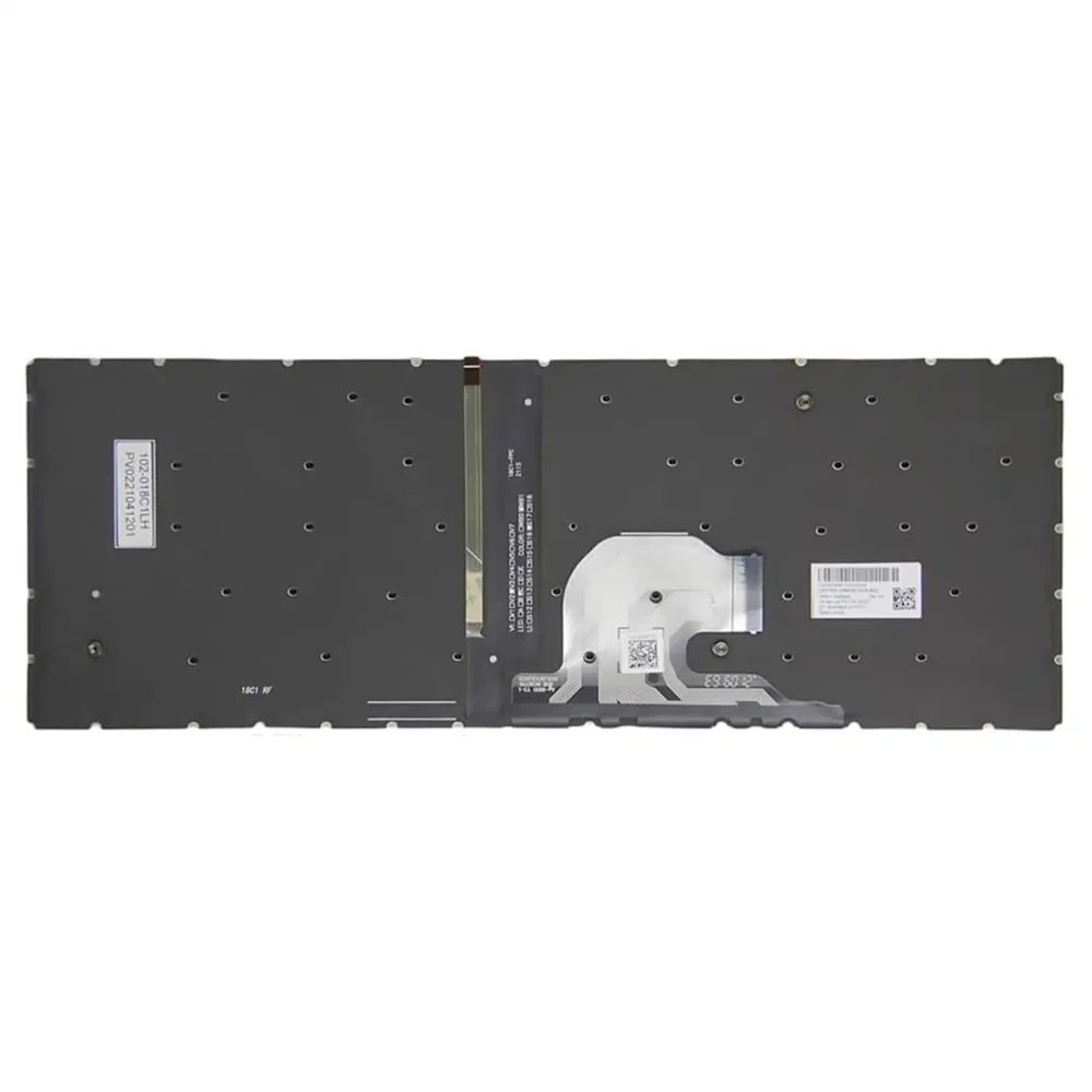 Keyboard HP ProBook 440 G7 US Black Without Frame & With Backlit - Image 2