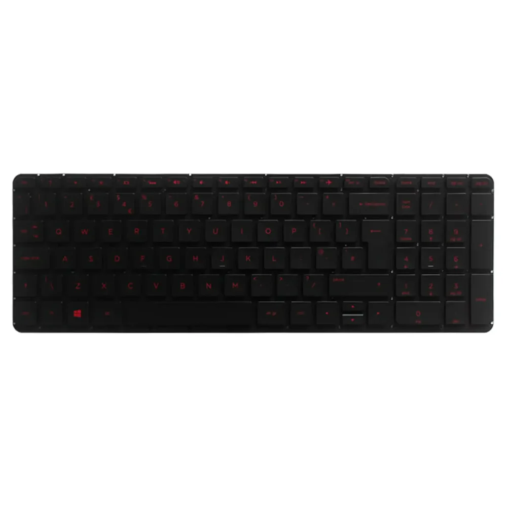 Keyboard HP Pavilion 15-P UK Red Without Frame & With Backlit