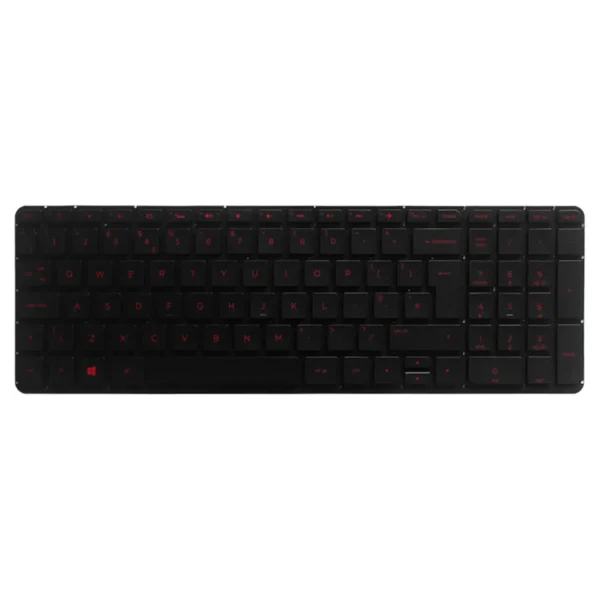 Keyboard HP Pavilion 15-P UK Red Without Frame & With Backlit