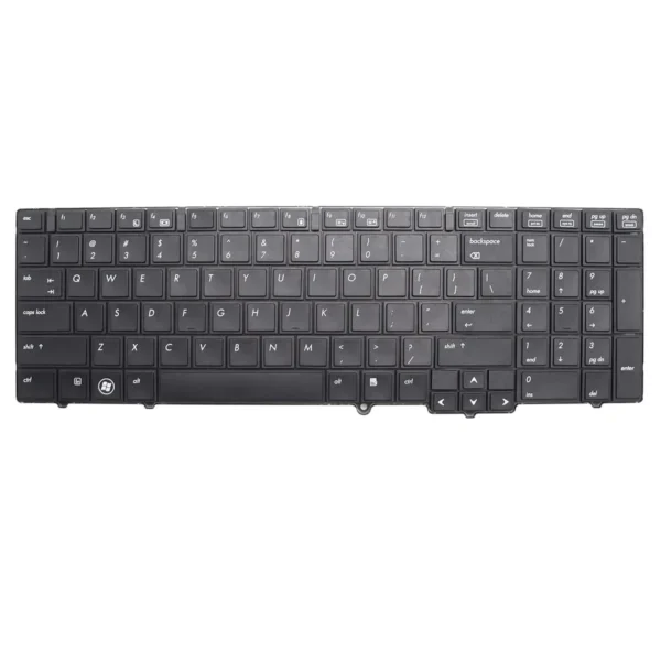 Keyboard HP EliteBook 8540P US Black Without Pointer