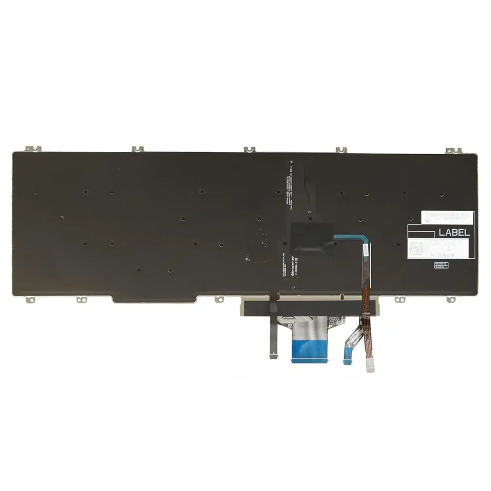 Keyboard Dell Latitude 5510 US Black Without Frame With Pointer & Backlit - Image 2