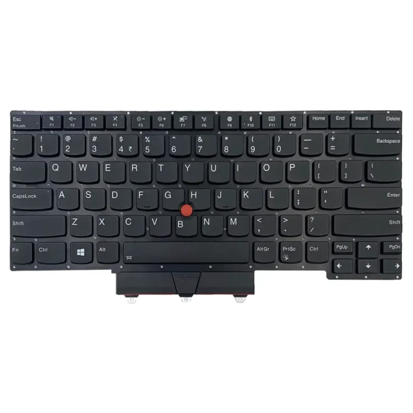 Keyboard Lenovo ThinkPad E14 2nd Gen US Black Without Frame With Backlit