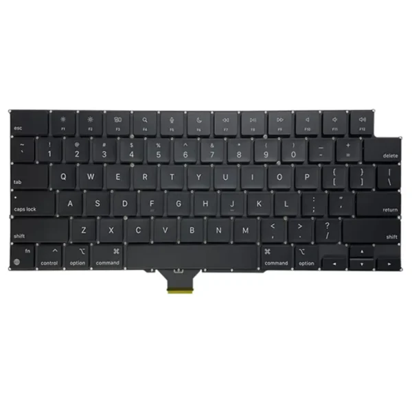 Keyboard Apple MacBook Pro A2442 US Black Without Frame & Backlit