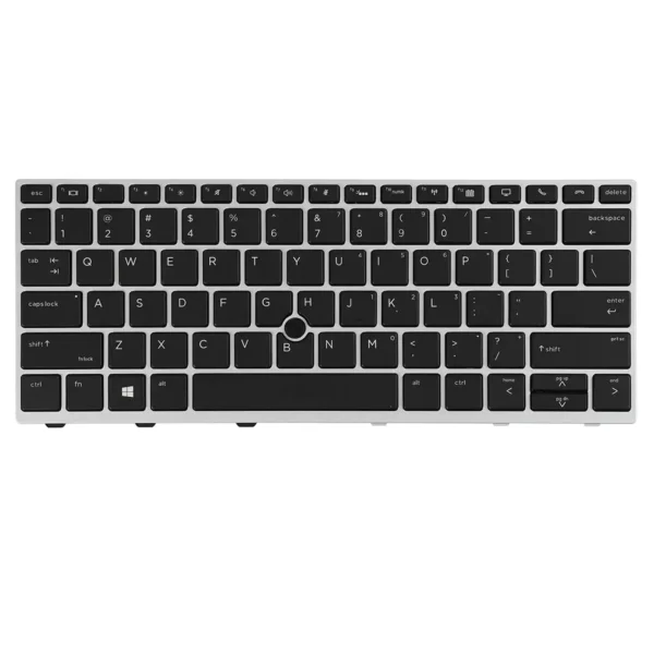 Keyboard HP EliteBook 830 G5 US Black Frame With Pointer & Backlit