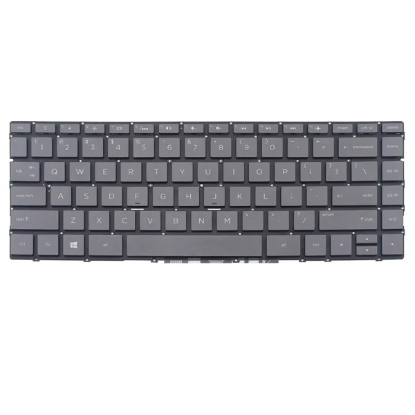 Keyboard Dell Latitude 5400 US Black Without Frame With Pointer Backlit & Without Click Button