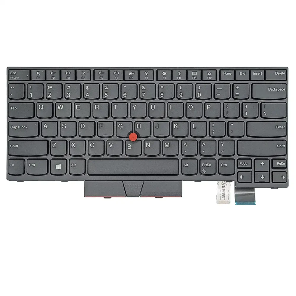 Keyboard Lenovo ThinkPad T480s US Black Frame With Pointer & Backlit