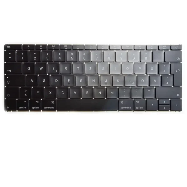 Keyboard Apple MacBook A1534 UK Black Early 2015 Without Frame & Backlit