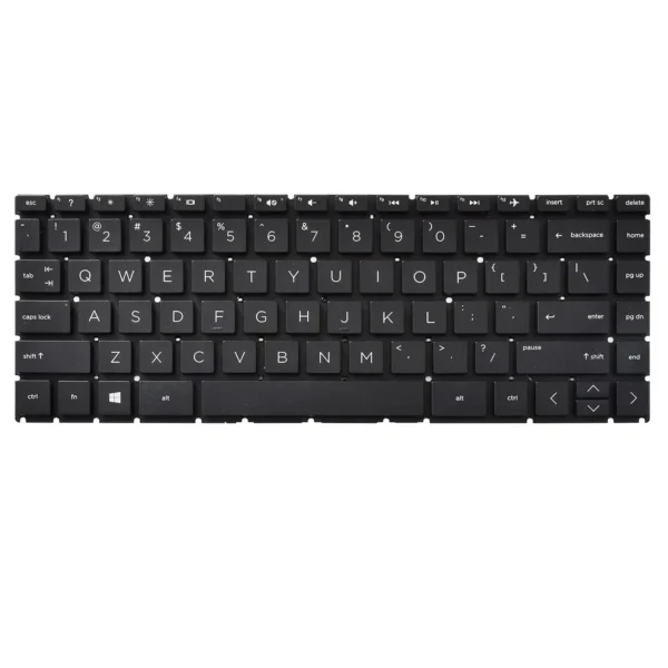 Keyboard HP 14-DK US Black Without Frame & Backlit