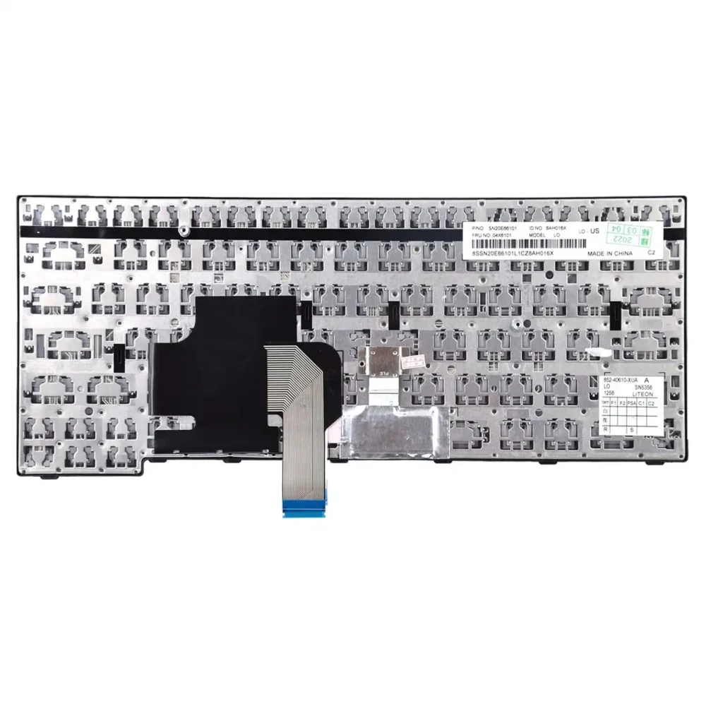 Keyboard Lenovo ThinkPad E450 US Black Frame With Pointer - Image 2