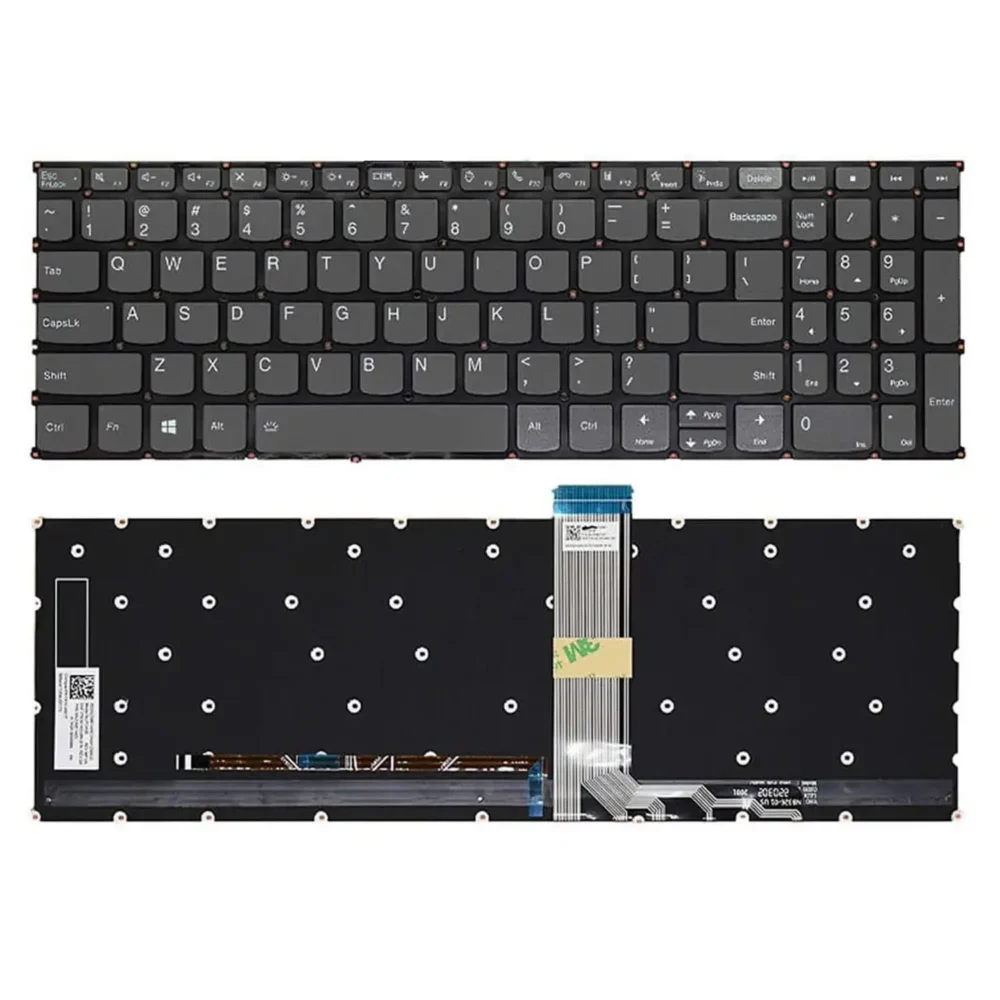 Keyboard Lenovo ThinkBook 15 G2 ITL US Black Without Frame With Backlit - Image 3