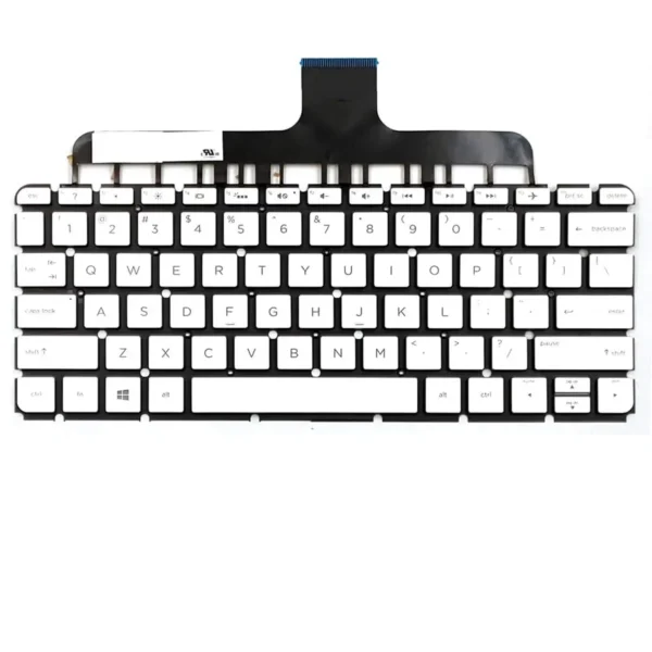 Keyboard HP Envy 13-AB US Silver Without Frame & With Backlit