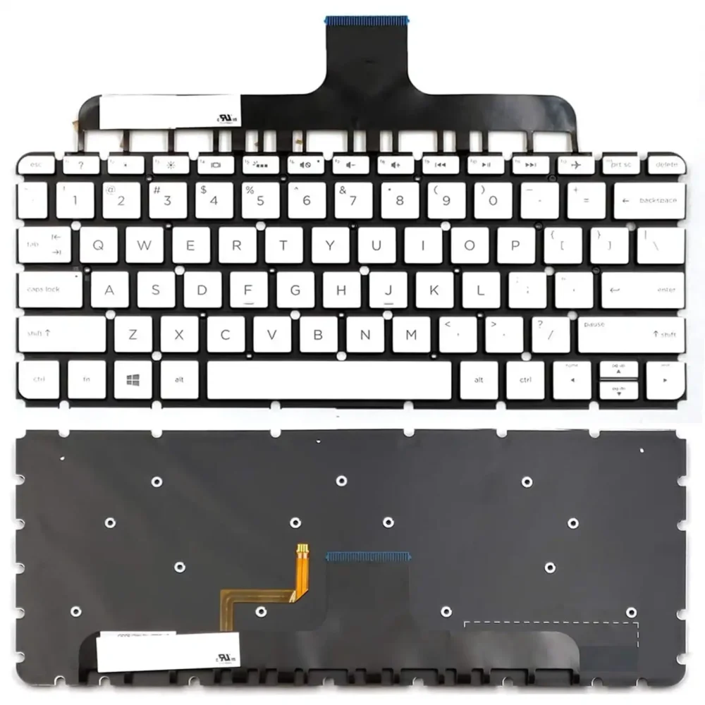 Keyboard HP Envy 13-AB US Silver Without Frame & With Backlit - Image 3