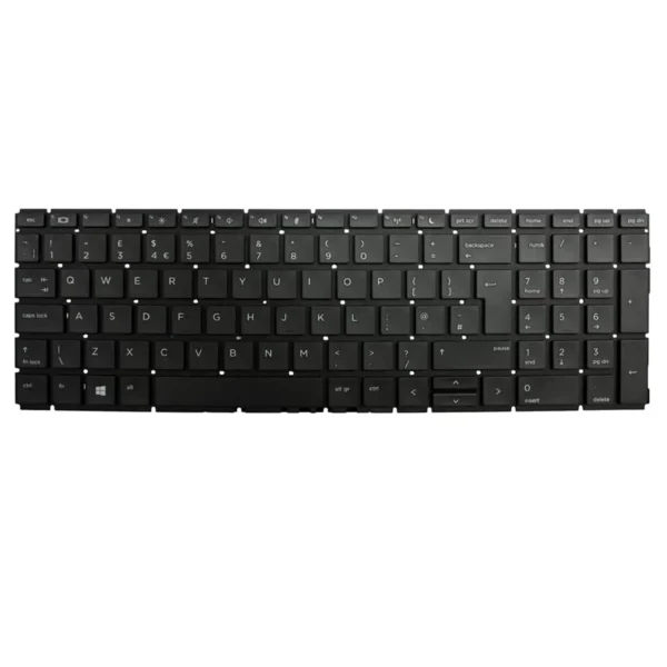 Keyboard HP ProBook 450 G6 UK Black Without Frame & Backlit