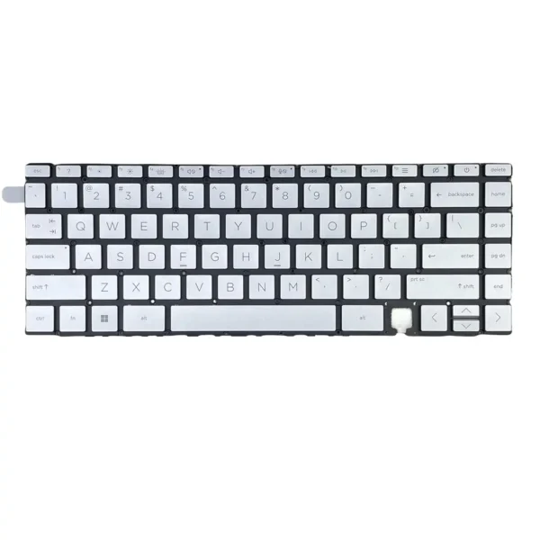 Keyboard HP Spectre x360 14-EA US Silver Without Frame & With Backlit